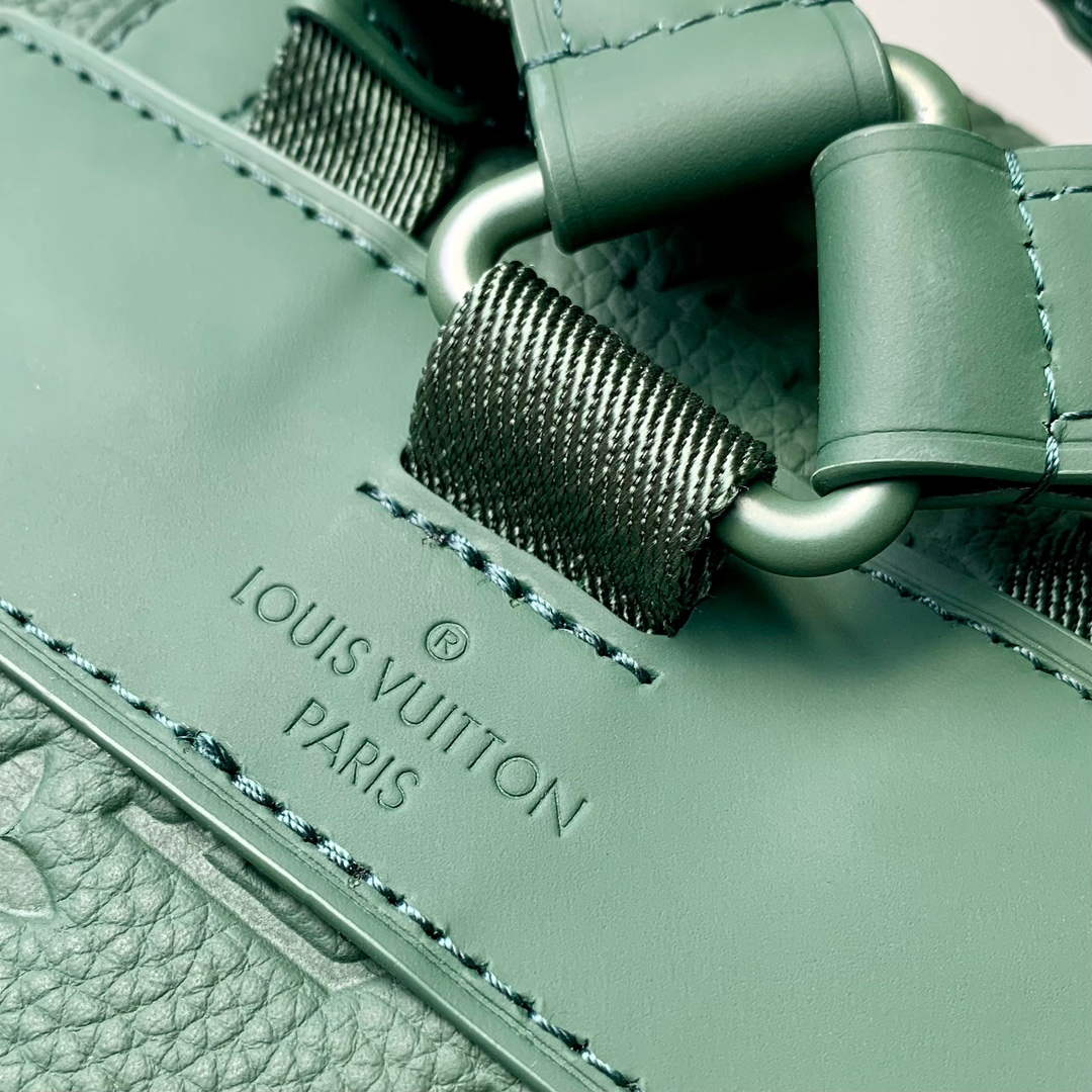LV M24428 Louis Vuitton Christopher MM Backpack Forest Green - Default Title - View 7