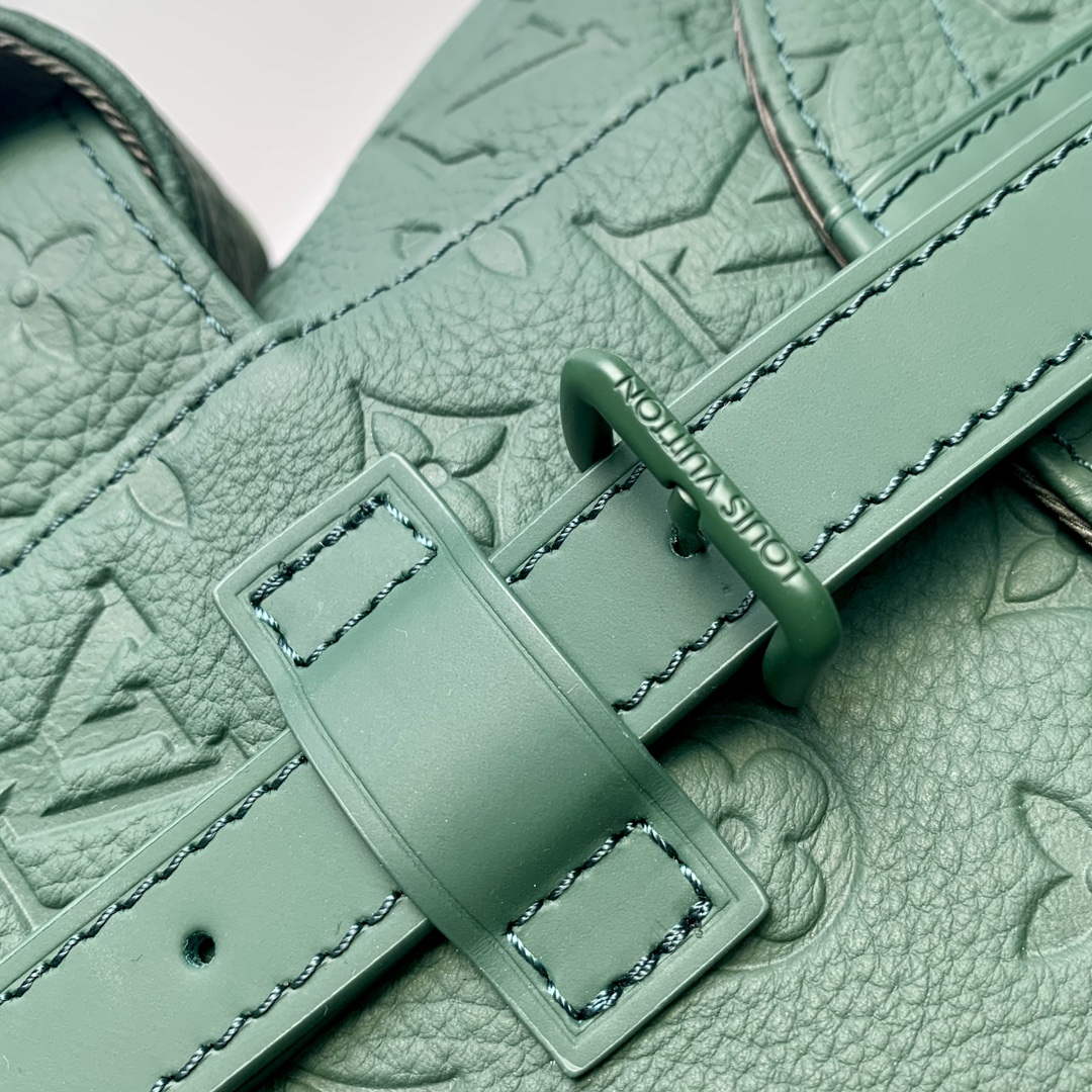 LV M24428 Louis Vuitton Christopher MM Backpack Forest Green - Default Title - View 9