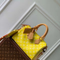LV M24429 Louis Vuitton Speedy P9 Bandouliere  25 Bag Monogram Leather Fluorescent Yellow - Default Title - View 1
