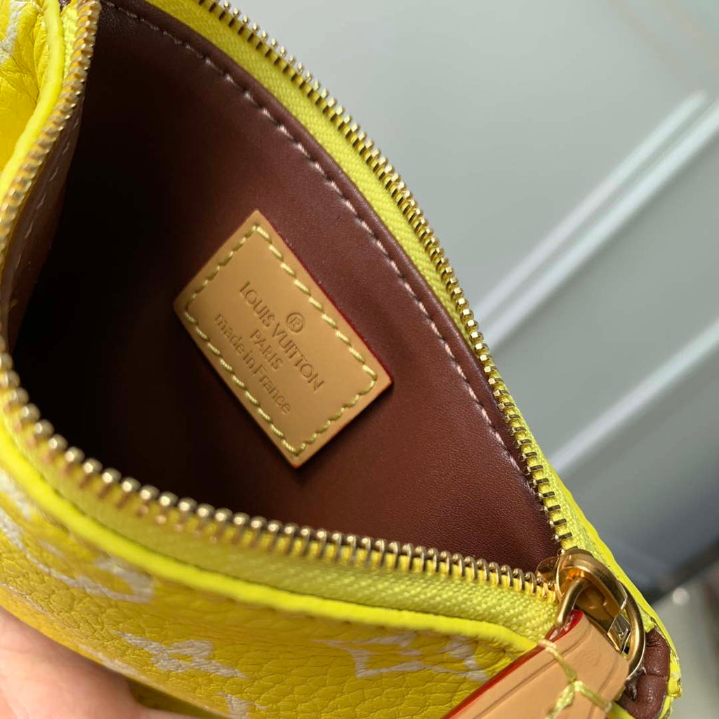 LV M24429 Louis Vuitton Speedy P9 Bandouliere  25 Bag Monogram Leather Fluorescent Yellow