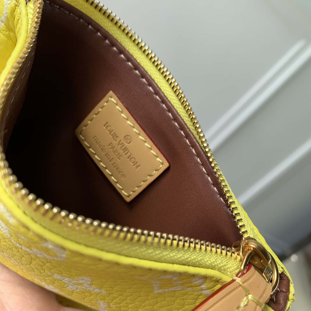 LV M24429 Louis Vuitton Speedy P9 Bandouliere  25 Bag Monogram Leather Fluorescent Yellow - Default Title - View 8