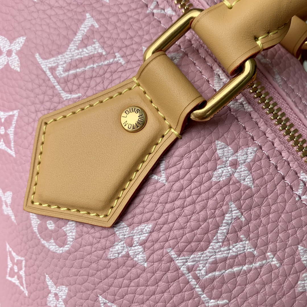 LV M24433 Louis Vuitton Speedy P9 Bandouliere 25 Monogram Bag Pink - Default Title - View 5