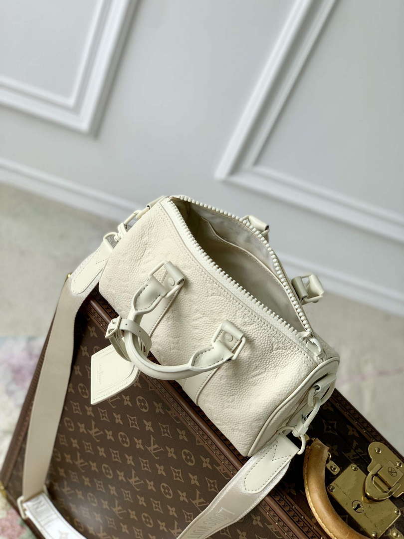 LV M24434 Louis Vuitton Keepall Bandouliere 25 Bag Full Moon - Default Title - View 9