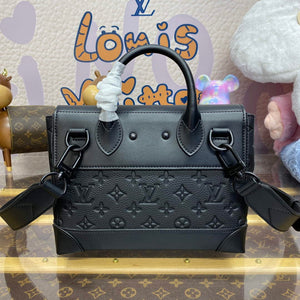 LV M24436 Louis Vuitton Steamer PM Bag Black - Default Title - View 2