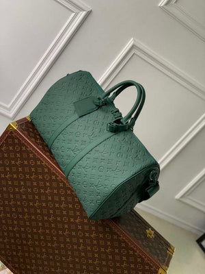 LV M24440 Louis Vuitton Keepall Bandouliere 50 Bag Forest Green - Default Title - View 2