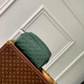 LV M24442 Louis Vuitton Dopp Kit Bag Forest Green - Default Title - View 1
