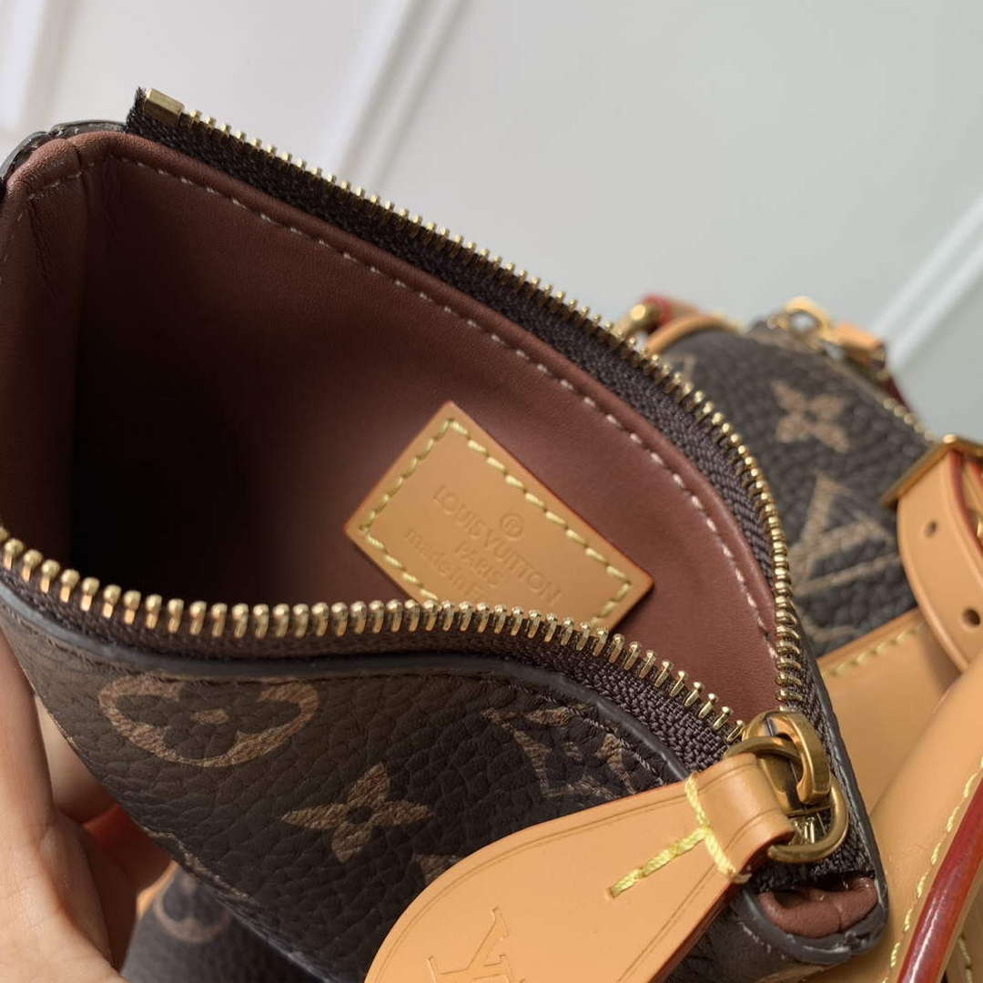 LV M24443 Louis Vuitton Speedy P9 Bandouliere 25 Bag Monogram Leather - Default Title - View 9