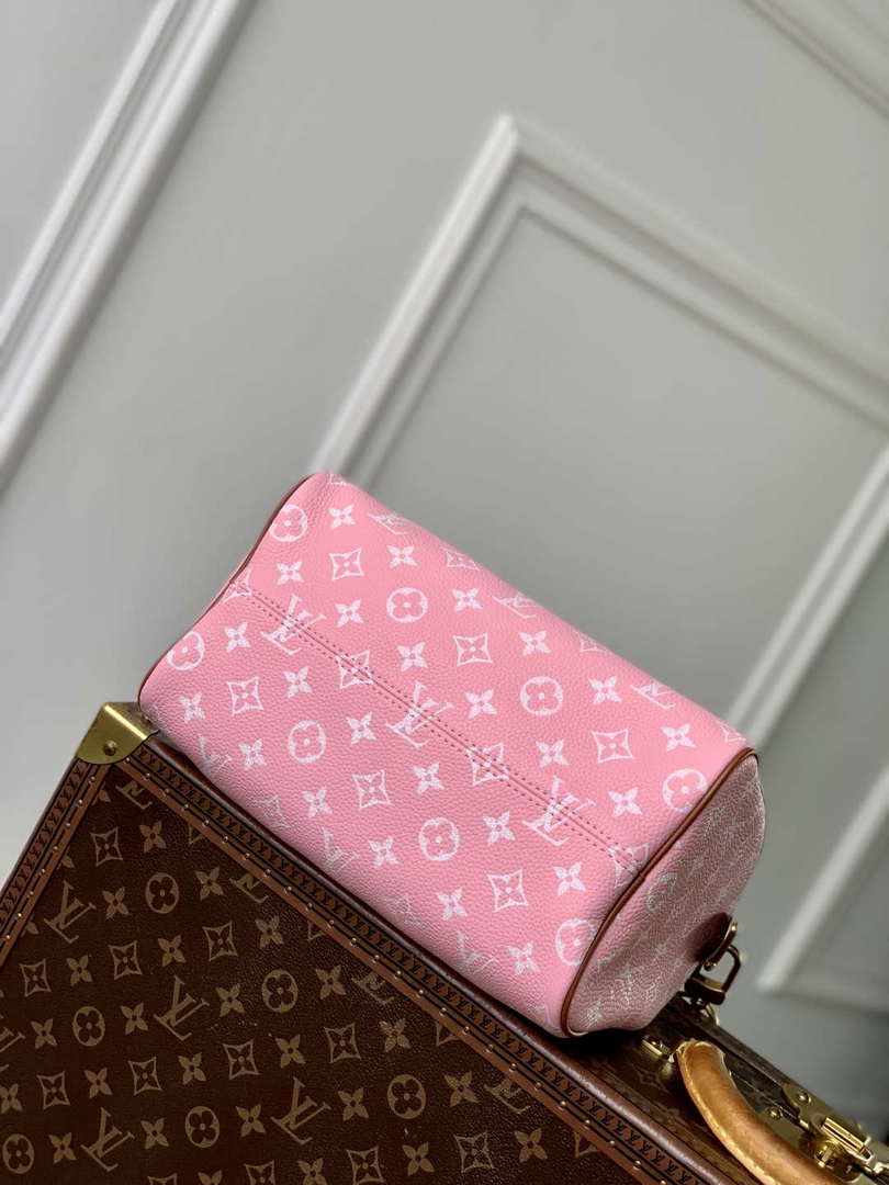 LV M24443 Louis Vuitton Speedy P9 Bandouliere 25 Bag Pink