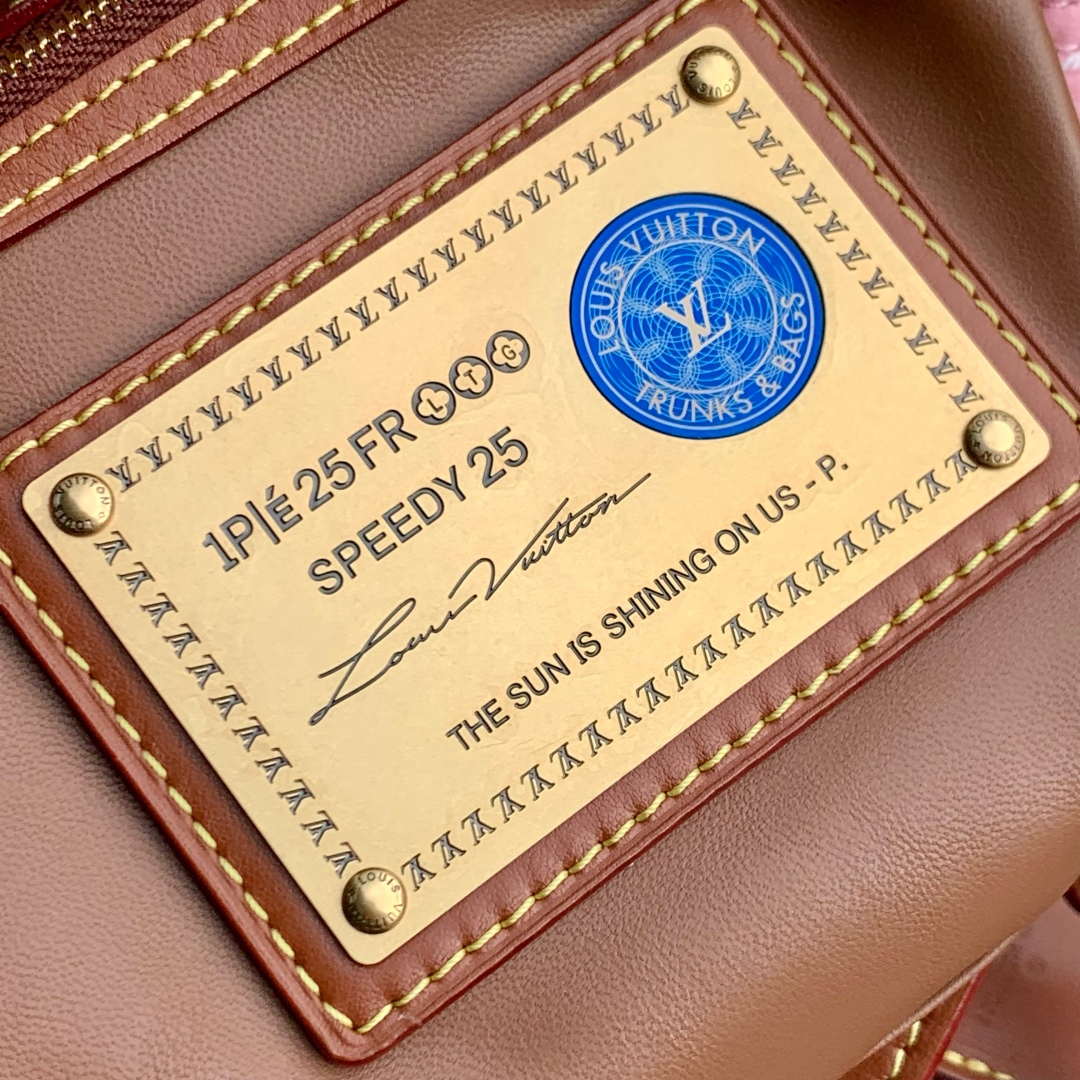 LV M24443 Louis Vuitton Speedy P9 Bandouliere 25 Bag Pink
