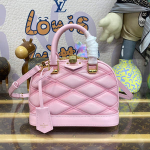 LV M24453 Louis Vuitton Alma BB Bag Rosabella Pink - Default Title - View 1