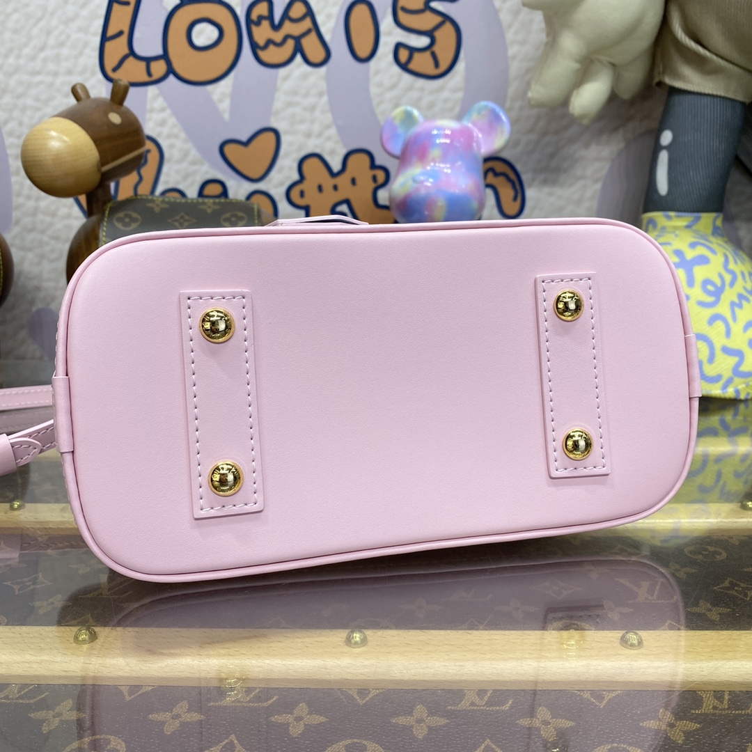 LV M24453 Louis Vuitton Alma BB Bag Rosabella Pink - Default Title - View 4