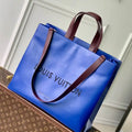 LV M24457 Louis Vuitton Shopper Tote MM Bag Blue