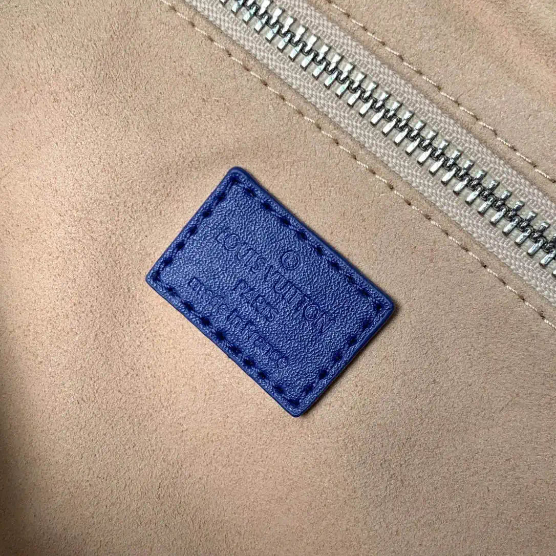 LV M24457 Louis Vuitton Shopper Tote MM Bag Blue