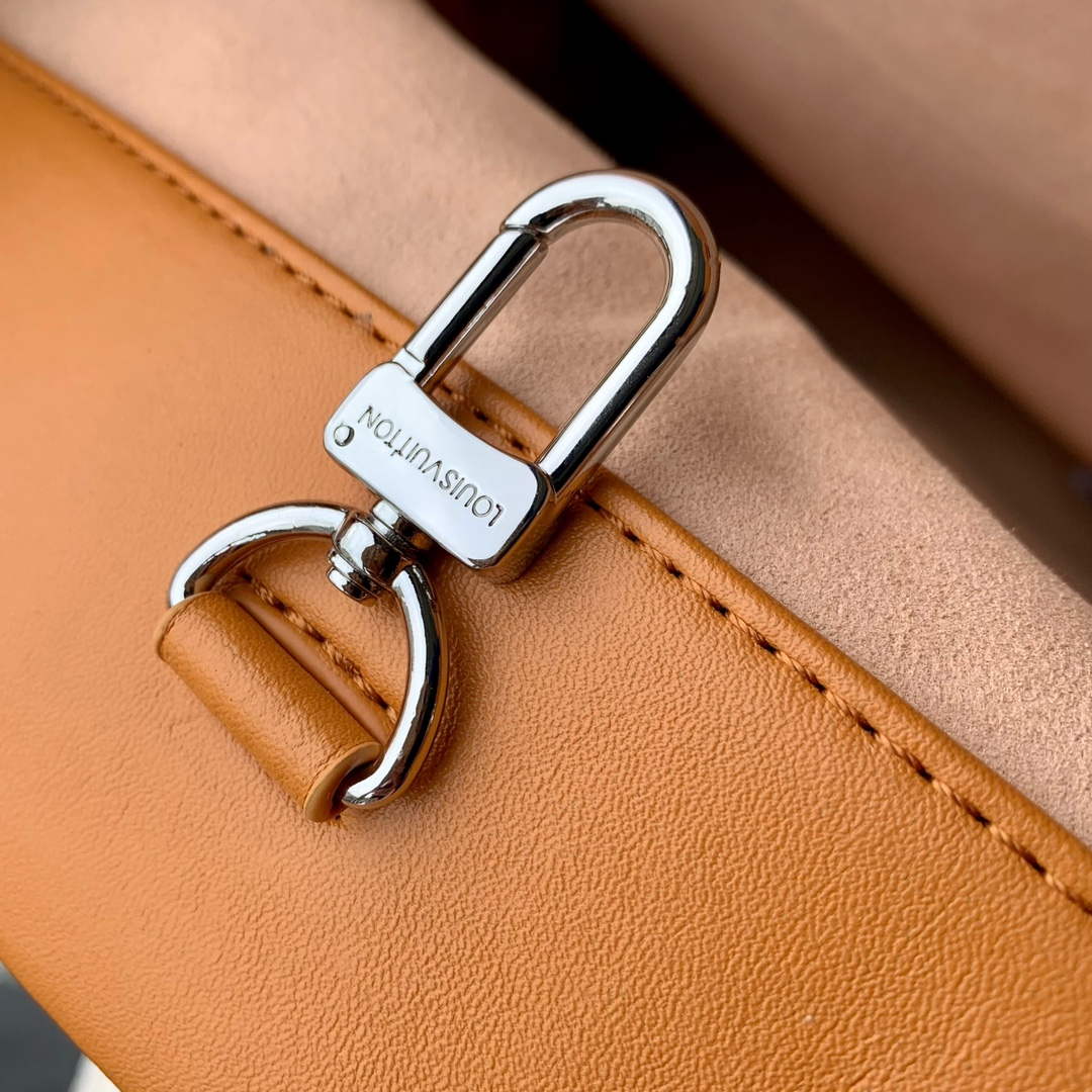 LV M24457 Louis Vuitton Shopper Tote MM Bag Safran - Default Title - View 6