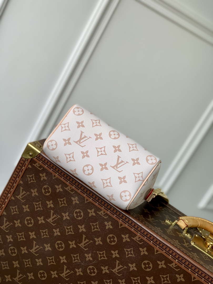 LV M24474 Louis Vuitton SPEEDY 18 LV&I Monogram White