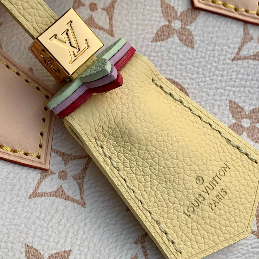 LV M24474 Louis Vuitton SPEEDY 18 LV&I Monogram White