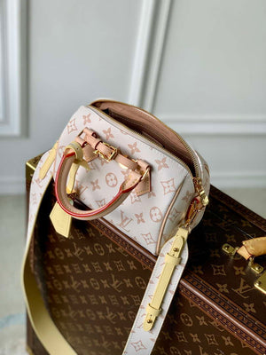 LV M24474 Louis Vuitton SPEEDY 18 LV&I Monogram White - Default Title - View 9