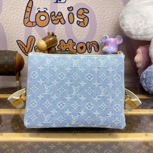 LV M24564 Louis Vuitton Coussin PM Handbag lambskin Light Blue - Default Title - View 2
