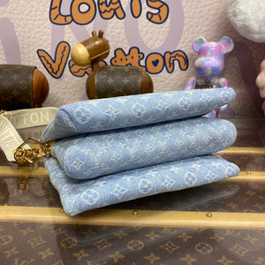LV M24564 Louis Vuitton Coussin PM Handbag lambskin Light Blue - Default Title - View 4