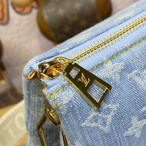 LV M24564 Louis Vuitton Coussin PM Handbag lambskin Light Blue - Default Title - View 5