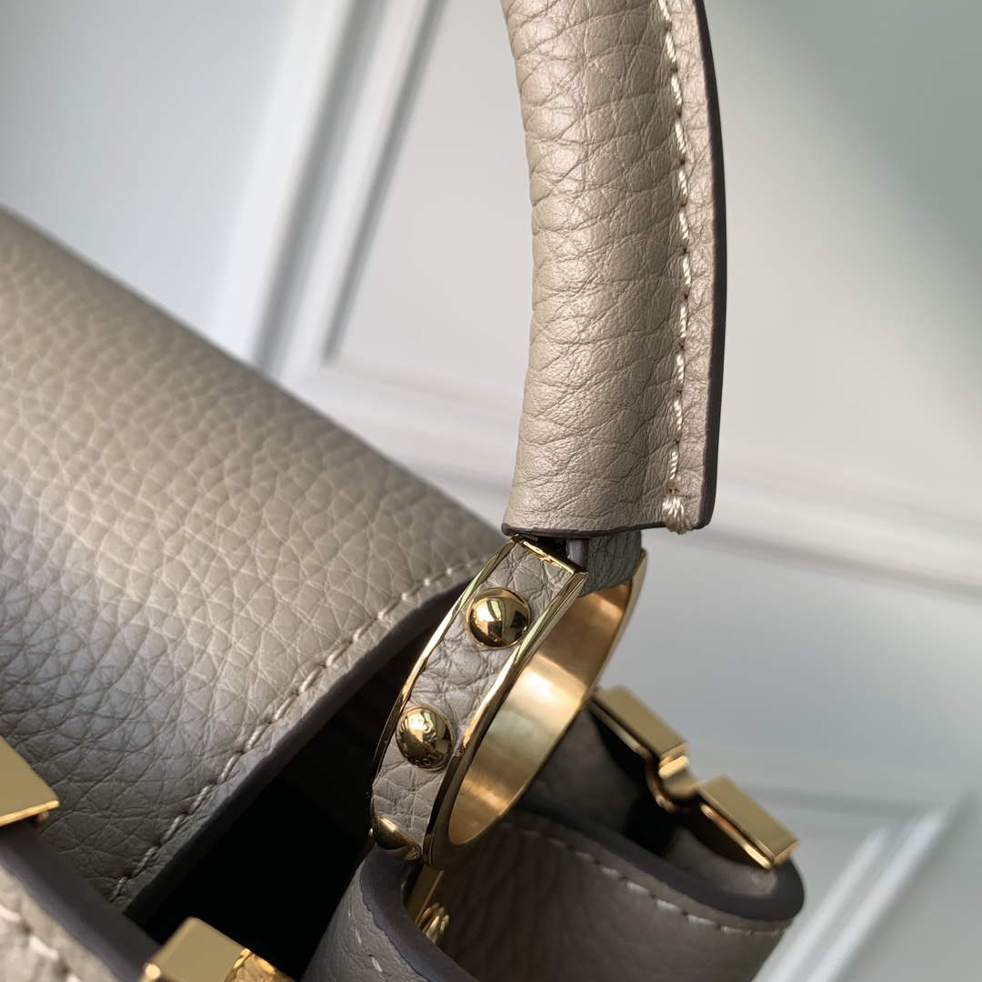 LV M24567 Louis Vuitton Capucines BB Handbag Galet - Default Title - View 8