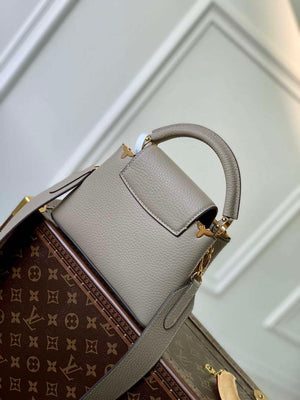 LV M24567 Louis Vuitton Capucines Mini Handbag Galet - Default Title - View 2