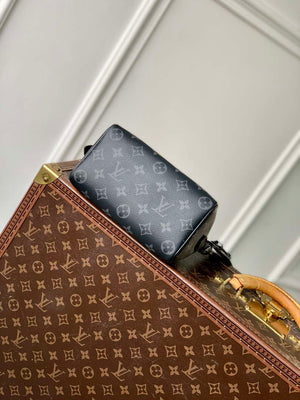 LV M24606 Louis Vuitton Nano SPEEDY 18 Monogram Black - Default Title - View 4