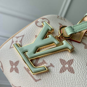 LV M24606 Louis Vuitton SPEEDY 18 LV&I Monogram Dune Coated Canvas Bag Beige - Default Title - View 6