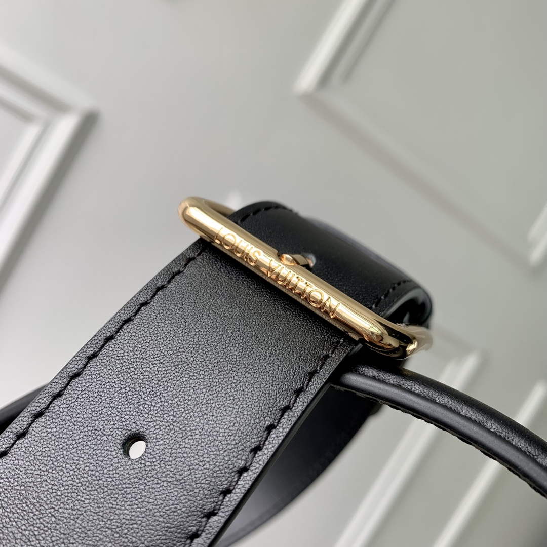LV M24607 Louis Vuitton Capucines GM Souple Handbag Black - Default Title - View 7