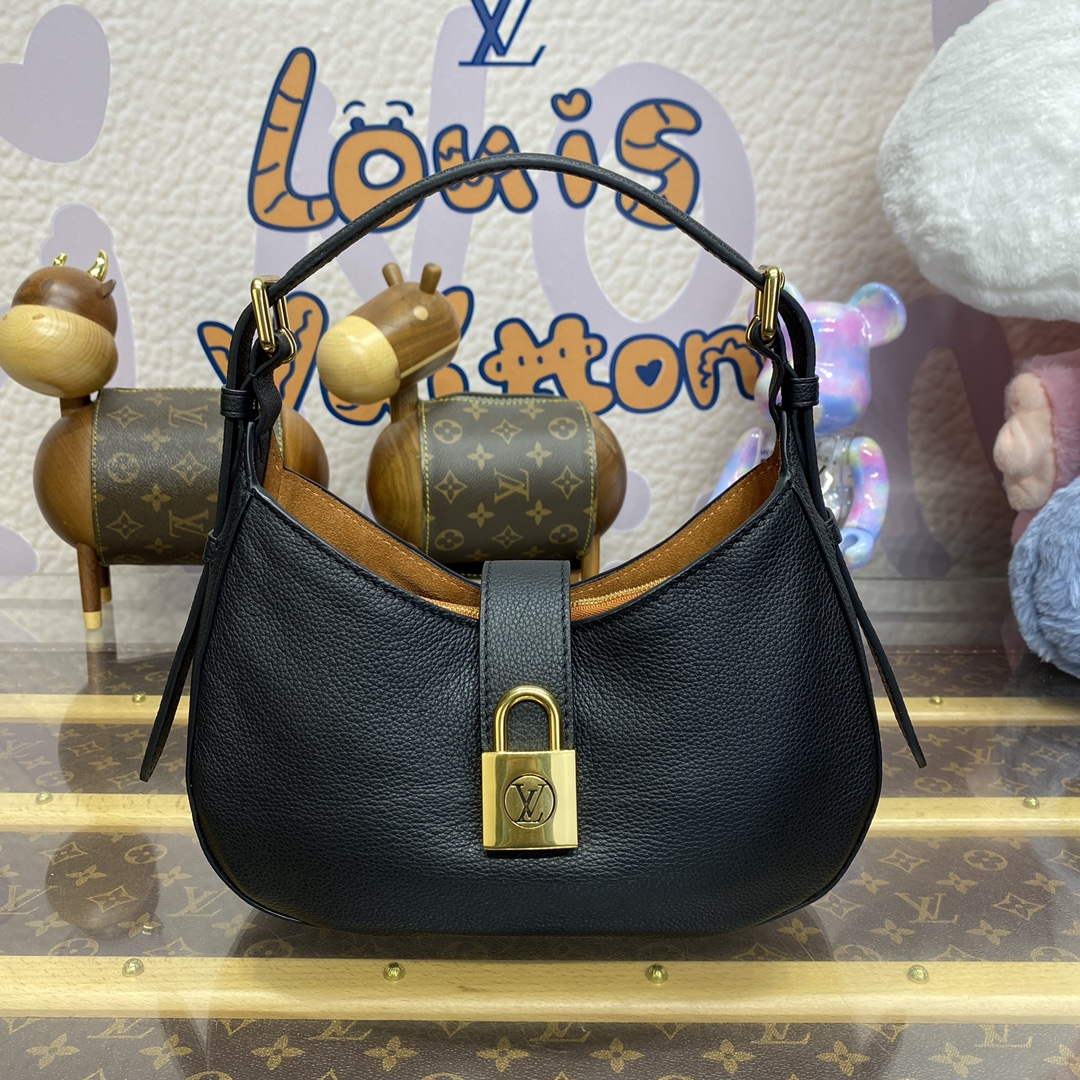LV M24611 Louis Vuitton Low Key Shoulder Bag Black - Default Title - View 1