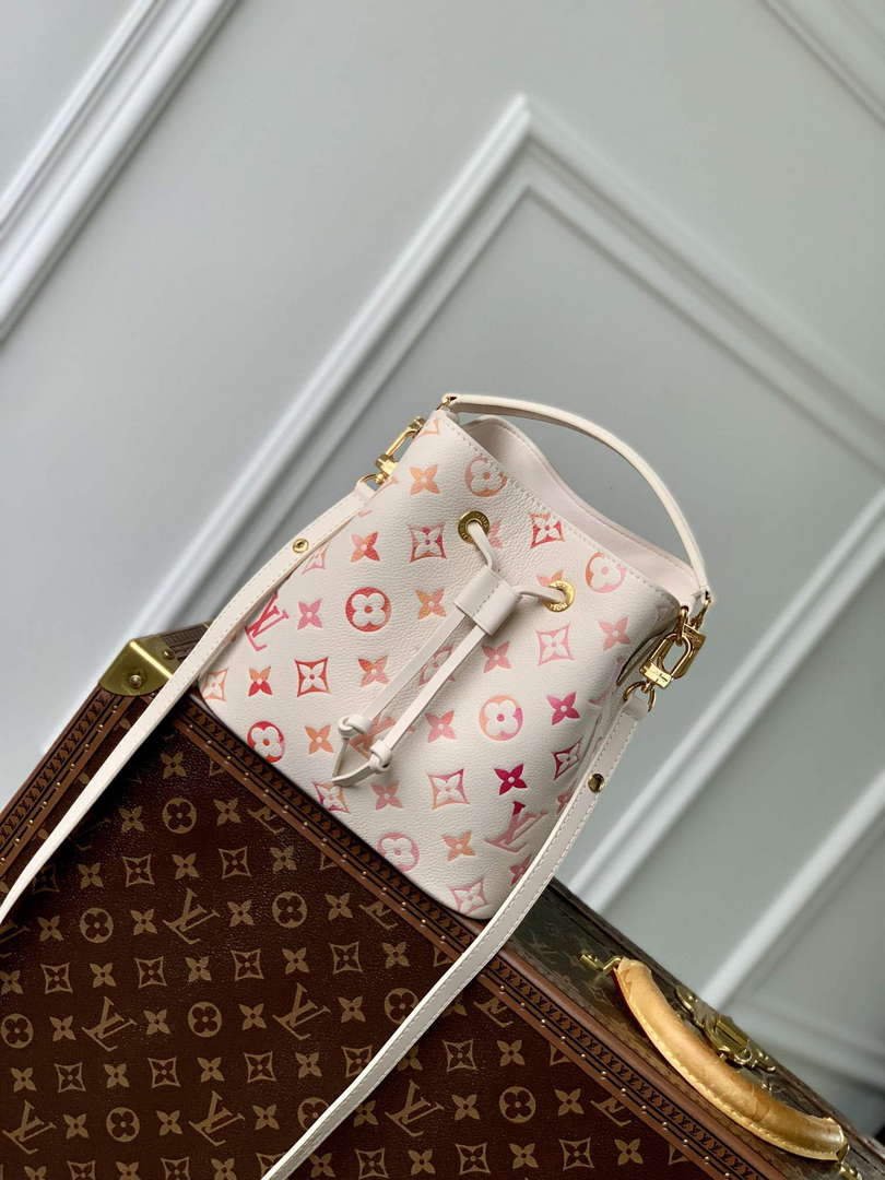 LV M24649 Louis Vuitton N¨¦ono¨¦ BB Bucket Bag Sunrise Aquarelle