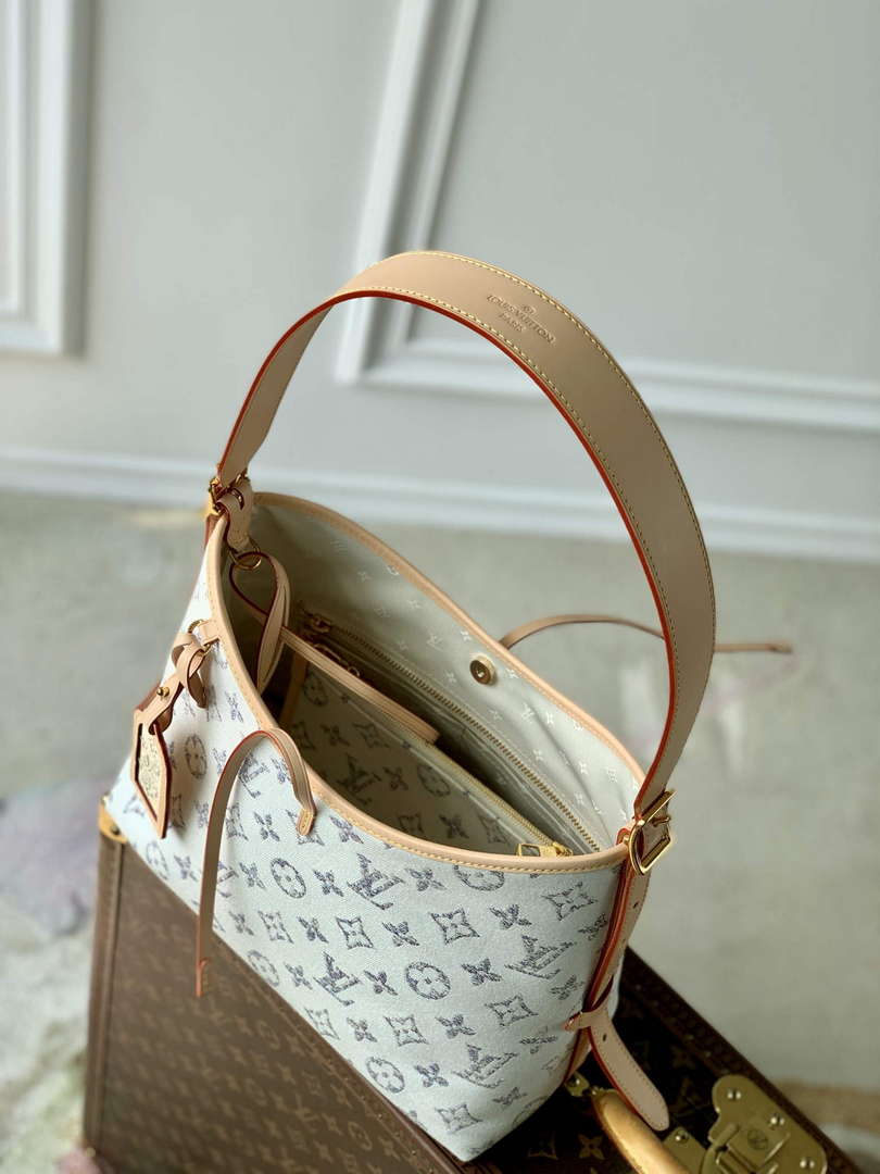 LV M24707 Louis Vuitton CarryAll PM Bag Multicolor White