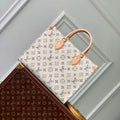 LV M24708 Louis Vuitton OnTheGo MM Bag Multicolor Beige - Default Title - View 1