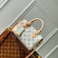 LV M24709 Louis Vuitton Speedy Bandouliere 20 Handbag Multicolor Beige - Default Title - View 1