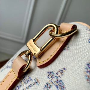 LV M24709 Louis Vuitton Speedy Bandouliere 20 Handbag Multicolor Beige - Default Title - View 5