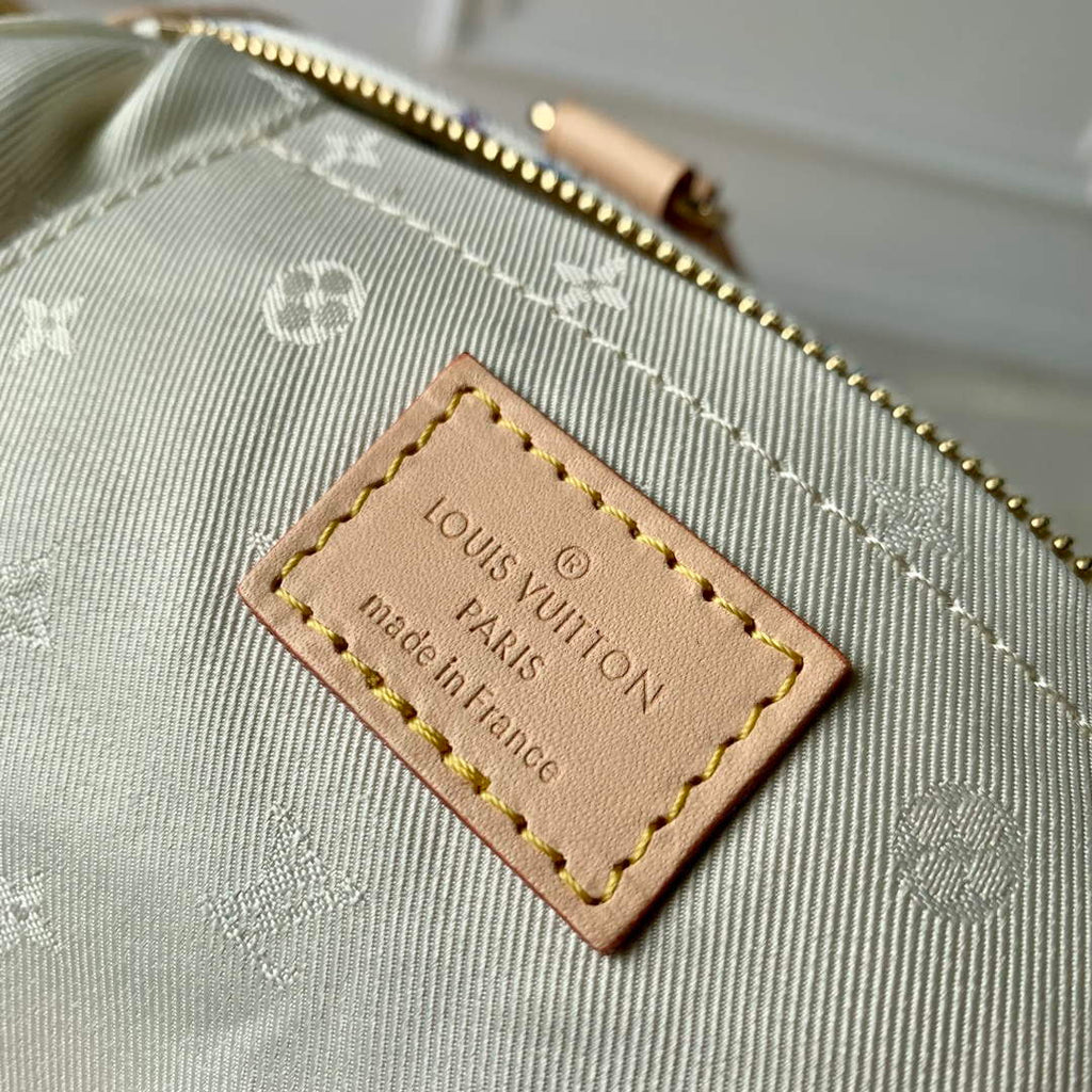 LV M24709 Louis Vuitton Speedy Bandouliere 20 Handbag Multicolor Beige