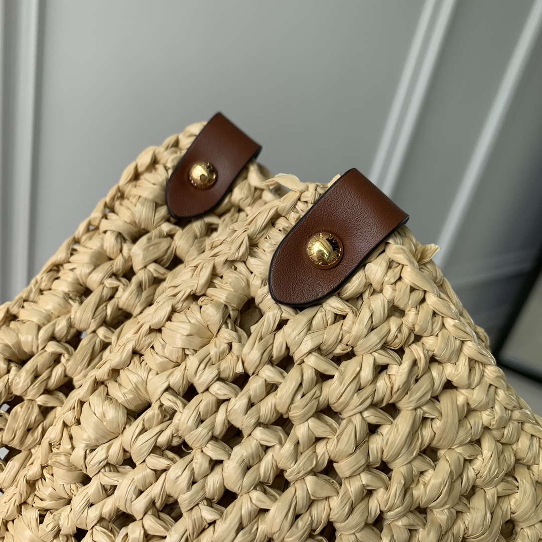 LV M24723 Louis Vuitton OnTheGo MM Bag Natural Tan - Default Title - View 7