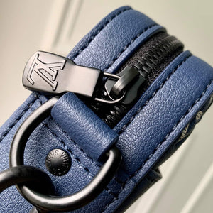 LV M24753 Louis Vuitton Trio Messenger Bag Ink Blue/White - Default Title - View 6