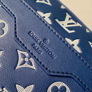 LV M24753 Louis Vuitton Trio Messenger Bag Ink Blue/White - Default Title - View 7