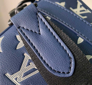 LV M24753 Louis Vuitton Trio Messenger Bag Ink Blue/White - Default Title - View 8