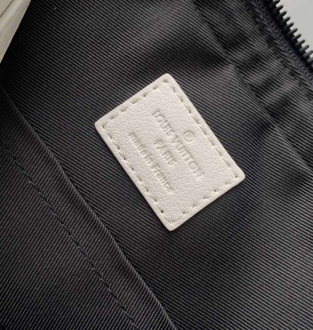 LV M24754 Louis Vuitton Trio Messenger Bag White/Navy Blue