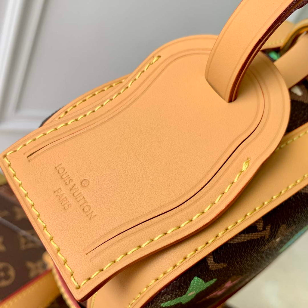 LV M24820 Louis Vuitton Envelope Messenger Cross-body Bag Chocolate