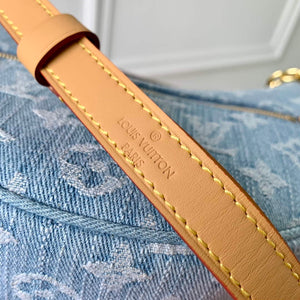 LV M24846 Louis Vuitton Loop Bag Sky Blue Monogram denim - Default Title - View 6