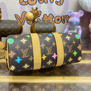 LV M24849 Louis Vuitton Keepall Bandouliere 25 Bag Chocolate - Default Title - View 4