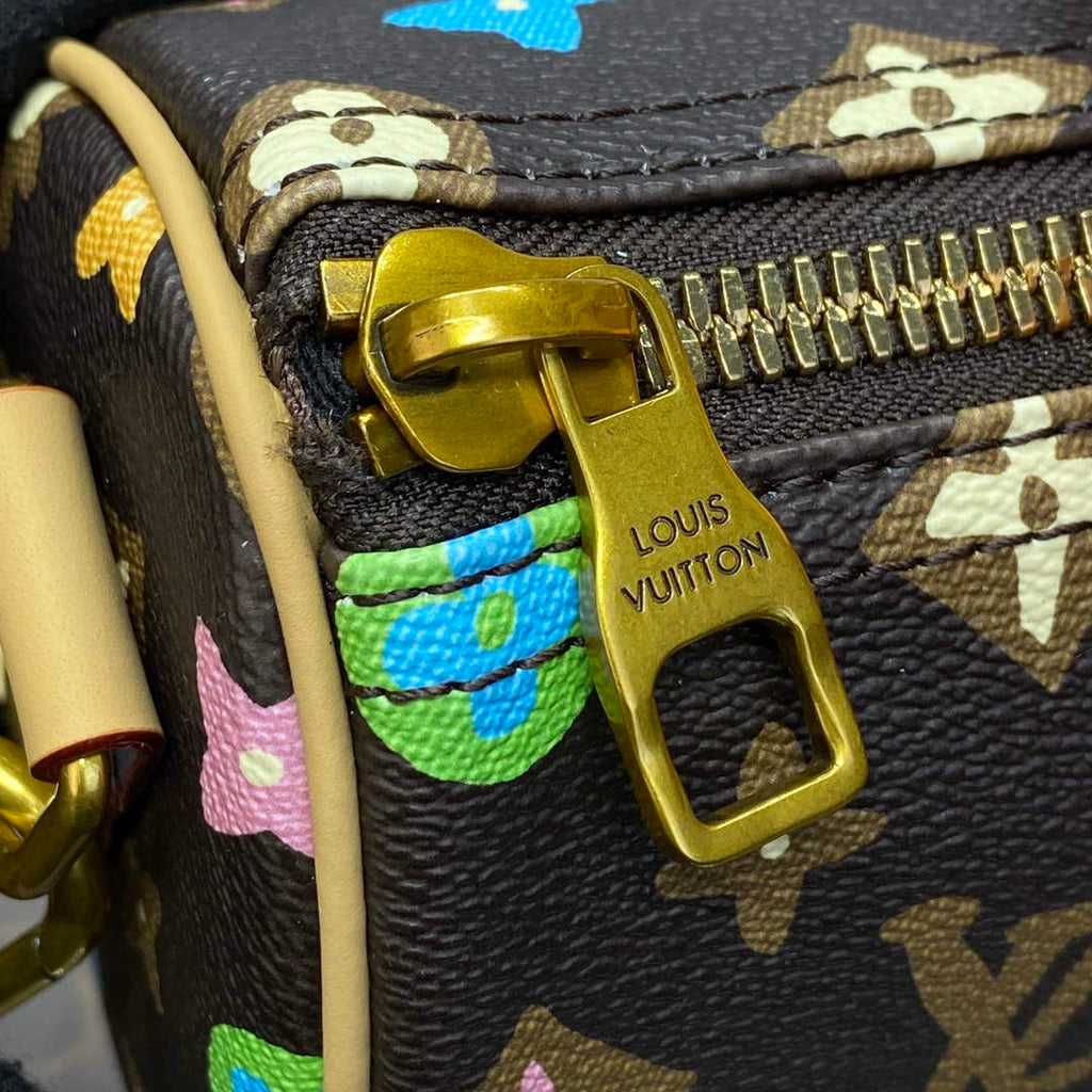 LV M24849 Louis Vuitton Keepall Bandouliere 25 Bag Chocolate