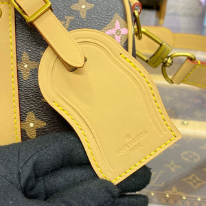 LV M24849 Louis Vuitton Keepall Bandouliere 25 Bag Chocolate - Default Title - View 7