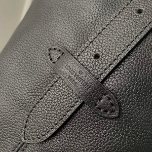 LV M24856 Louis Vuitton Low Key Hobo MM Handbag Black - Default Title - View 7