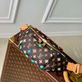 LV M24858 Louis Vuitton Rush Bumbag Chocolate - Default Title - View 1