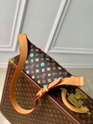 LV M24858 Louis Vuitton Rush Bumbag Chocolate - Default Title - View 3
