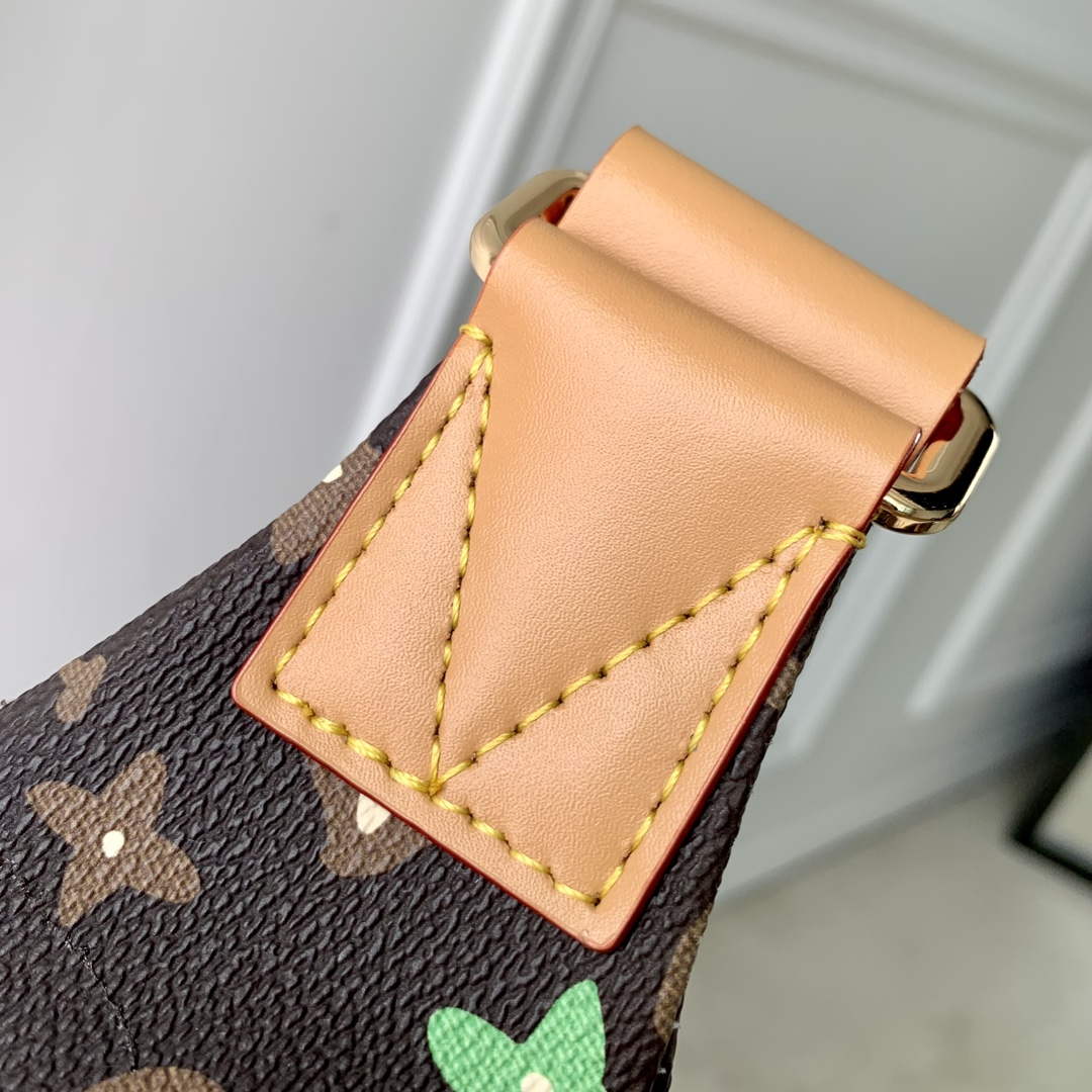 LV M24858 Louis Vuitton Rush Bumbag Chocolate - Default Title - View 5